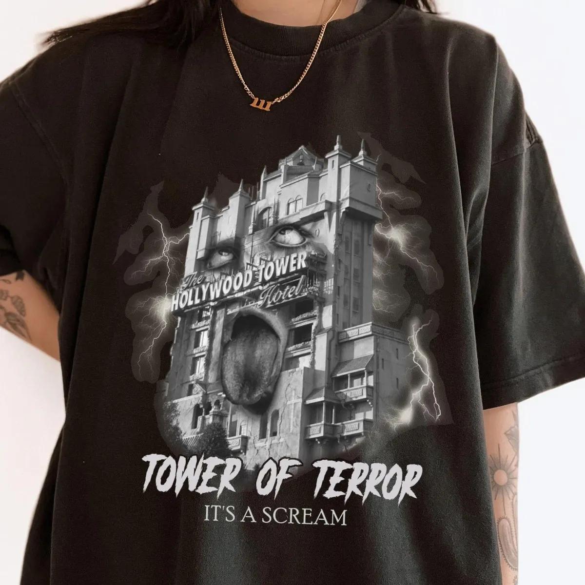 The Twilight Zone Tower Of Terror Its A Scream Halloween Shirt 1