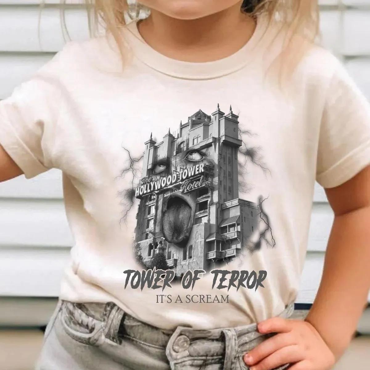 The Twilight Zone Tower Of Terror Its A Scream Halloween Shirt 2