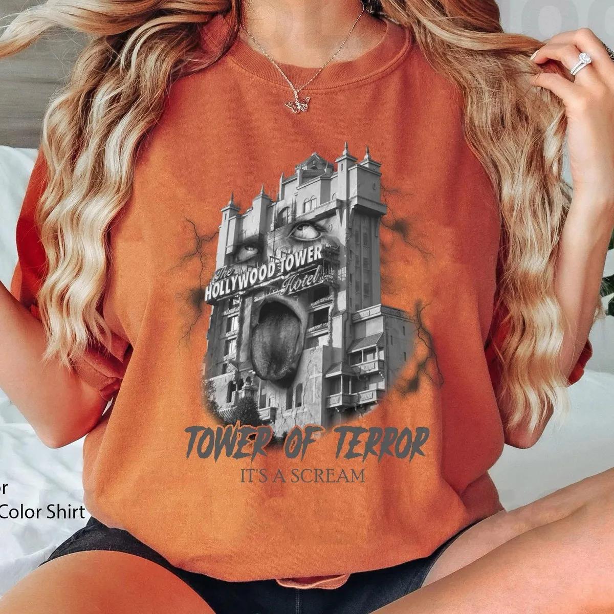 The Twilight Zone Tower Of Terror Its A Scream Halloween Shirt 3