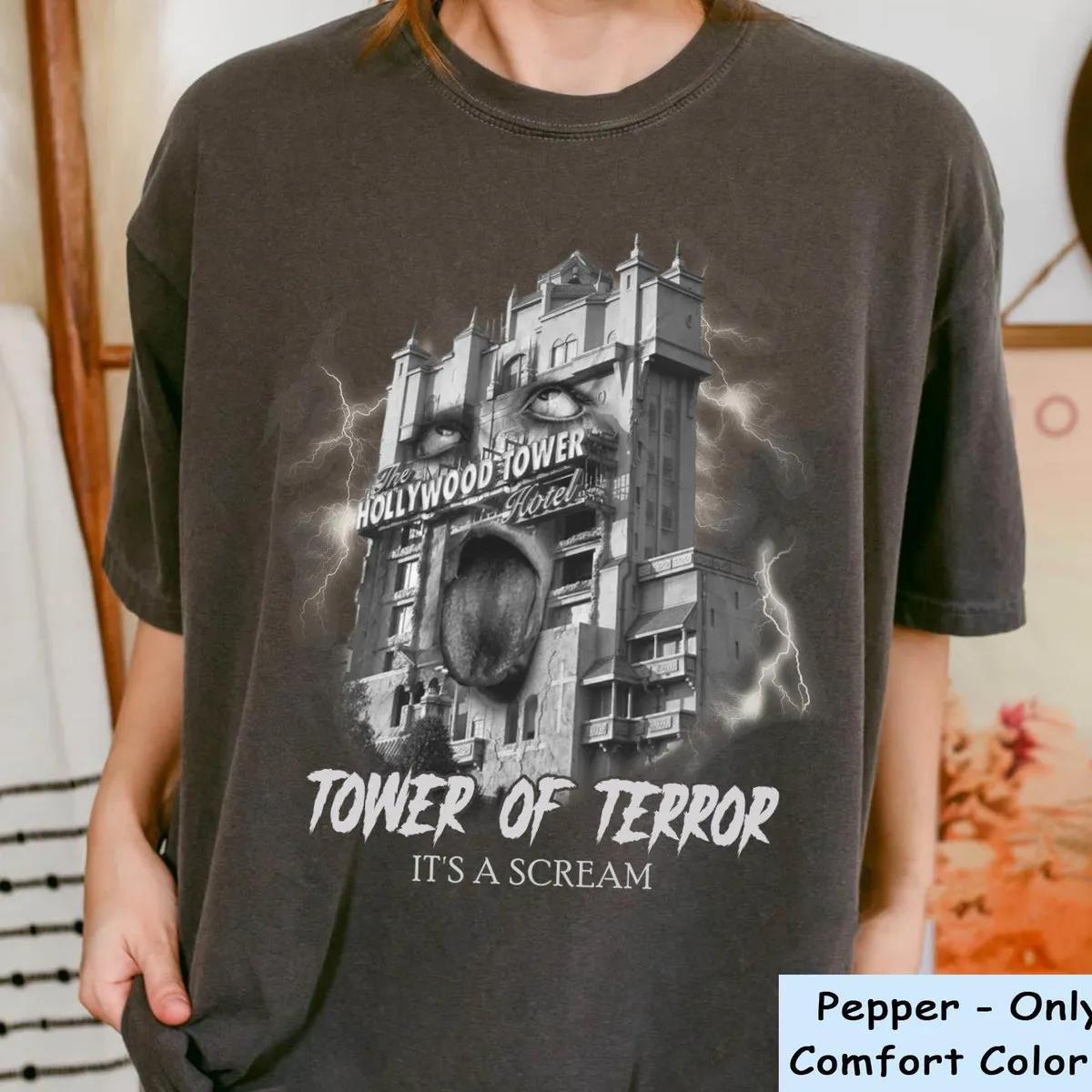 The Twilight Zone Tower Of Terror Its A Scream Halloween Shirt 4