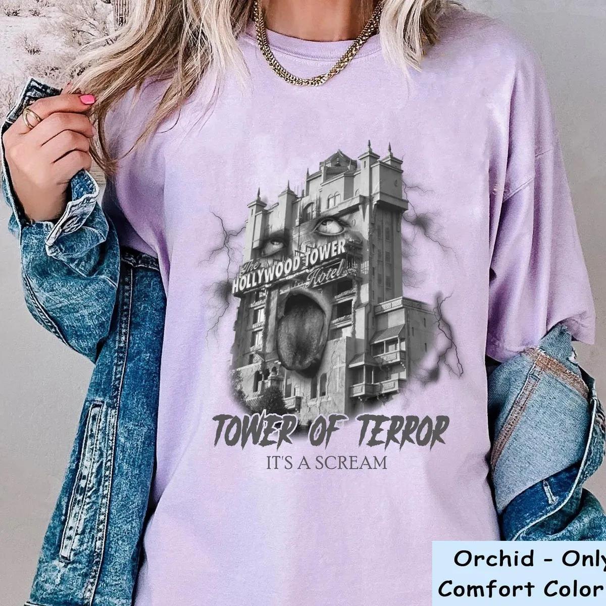 The Twilight Zone Tower Of Terror Its A Scream Halloween Shirt 5