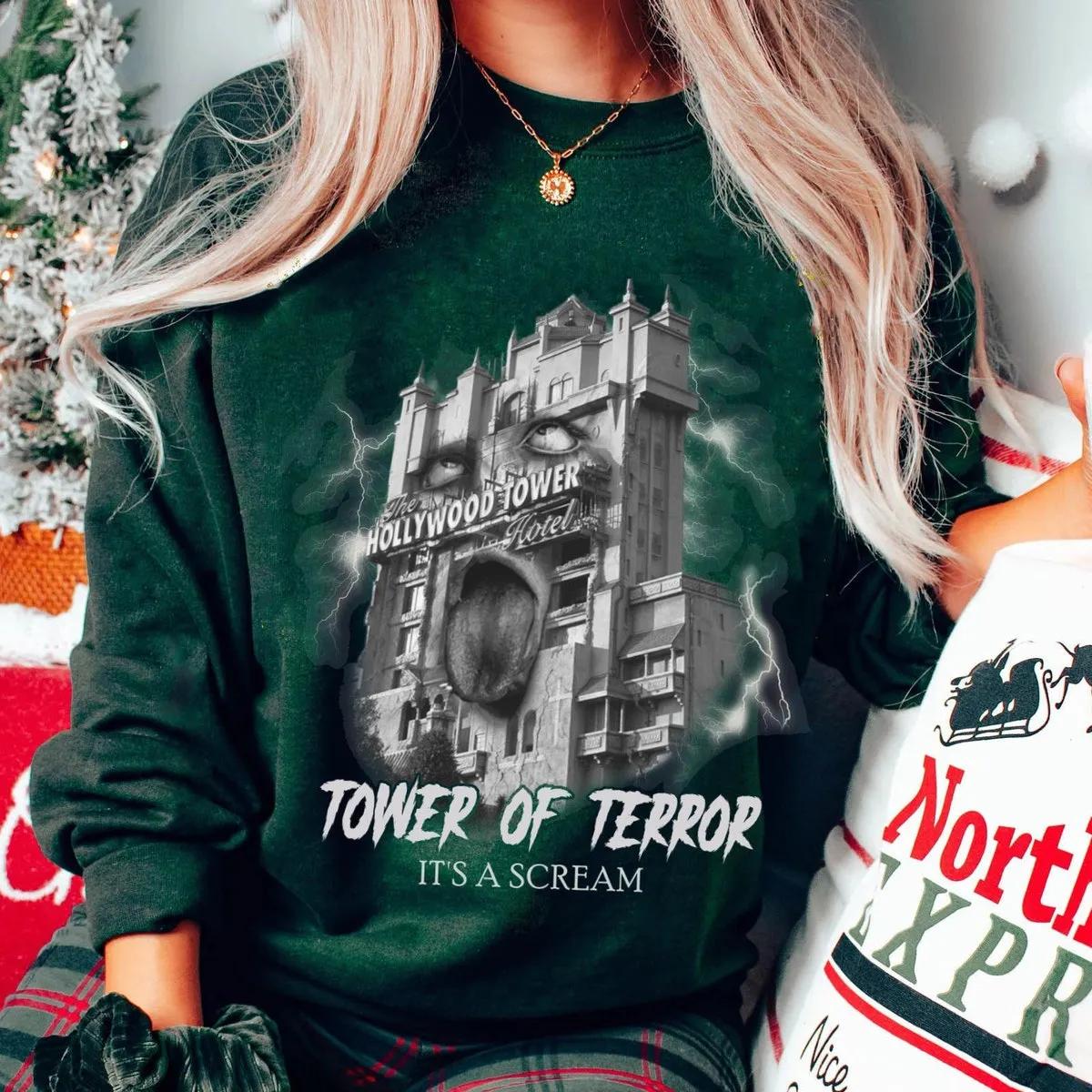 The Twilight Zone Tower Of Terror Its A Scream Halloween Shirt 6