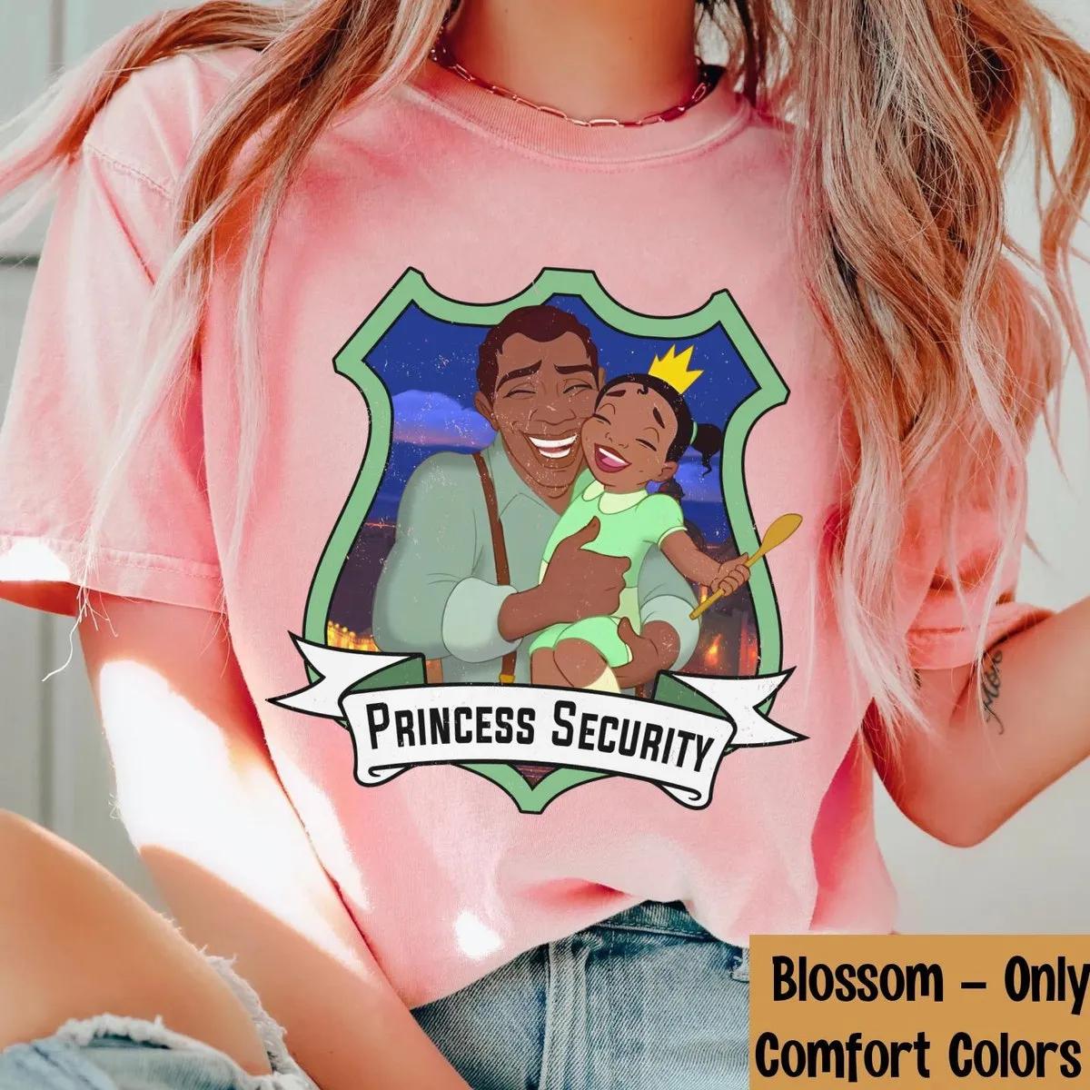 Tiana And James Princess Security Shirt 3