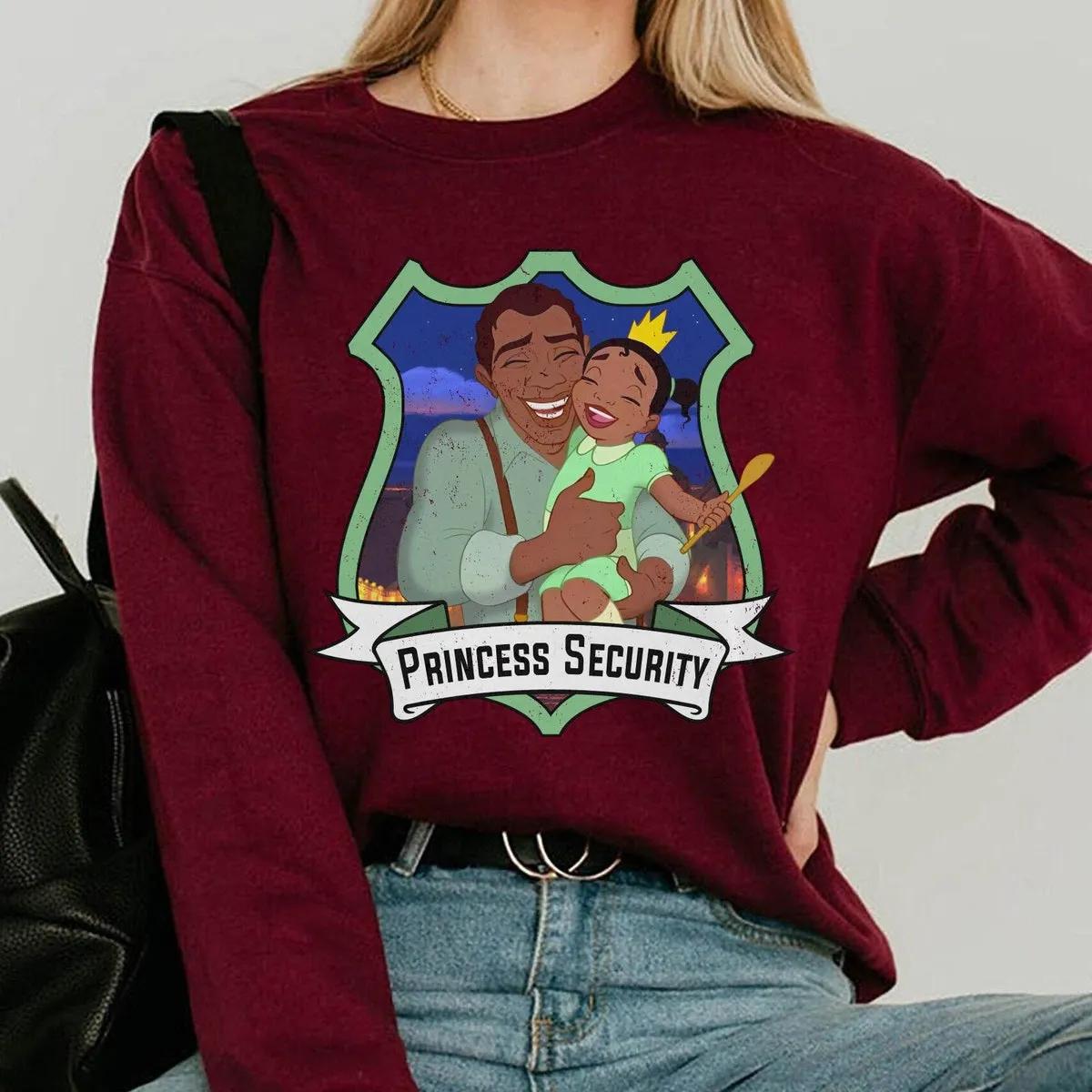 Tiana And James Princess Security Shirt 5