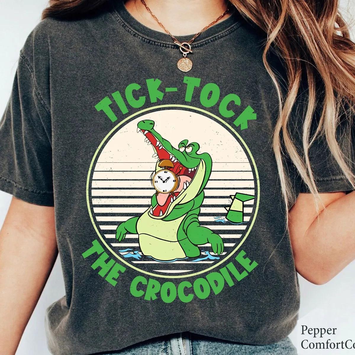 Tick Tock the Crocodile Neverland Peter Pan Shirt 1