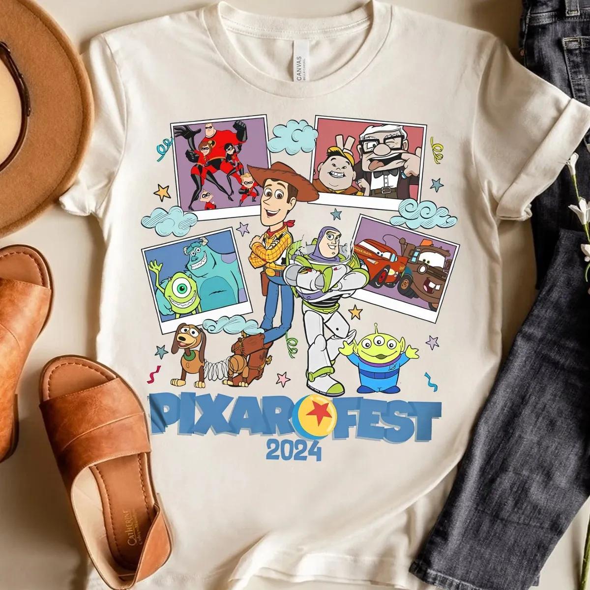 Toy Story Cars Monster Inc Shirt Pals Playtime Party Tee 3