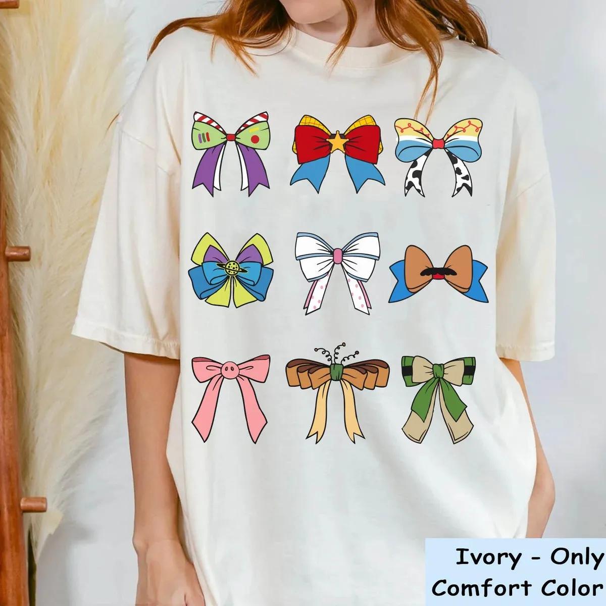 Toy Story Characters Coquette Bow Shirt 2