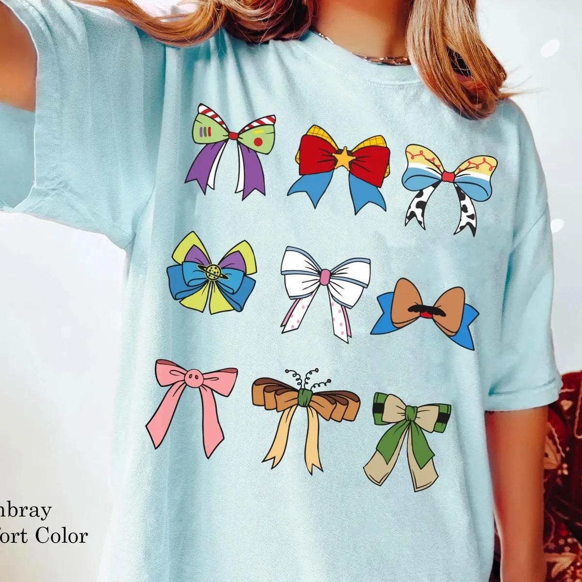 Toy Story Characters Coquette Bow Shirt 3