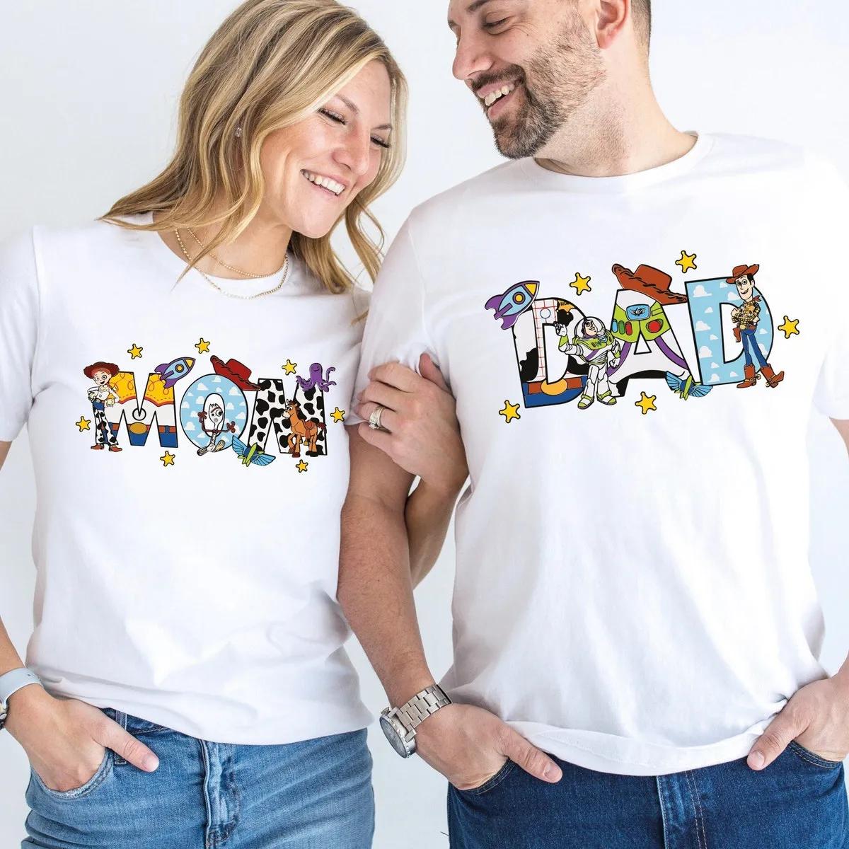 Toy Story Family Shirt Disney Couple Tee 2 1