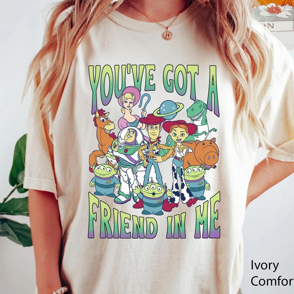 Toy Story Group Shot Youve Got A Friend In Me Shirt 3