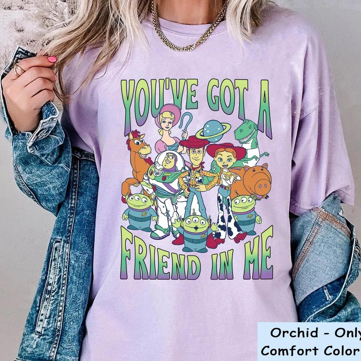 Toy Story Group Shot Youve Got A Friend In Me Shirt 5