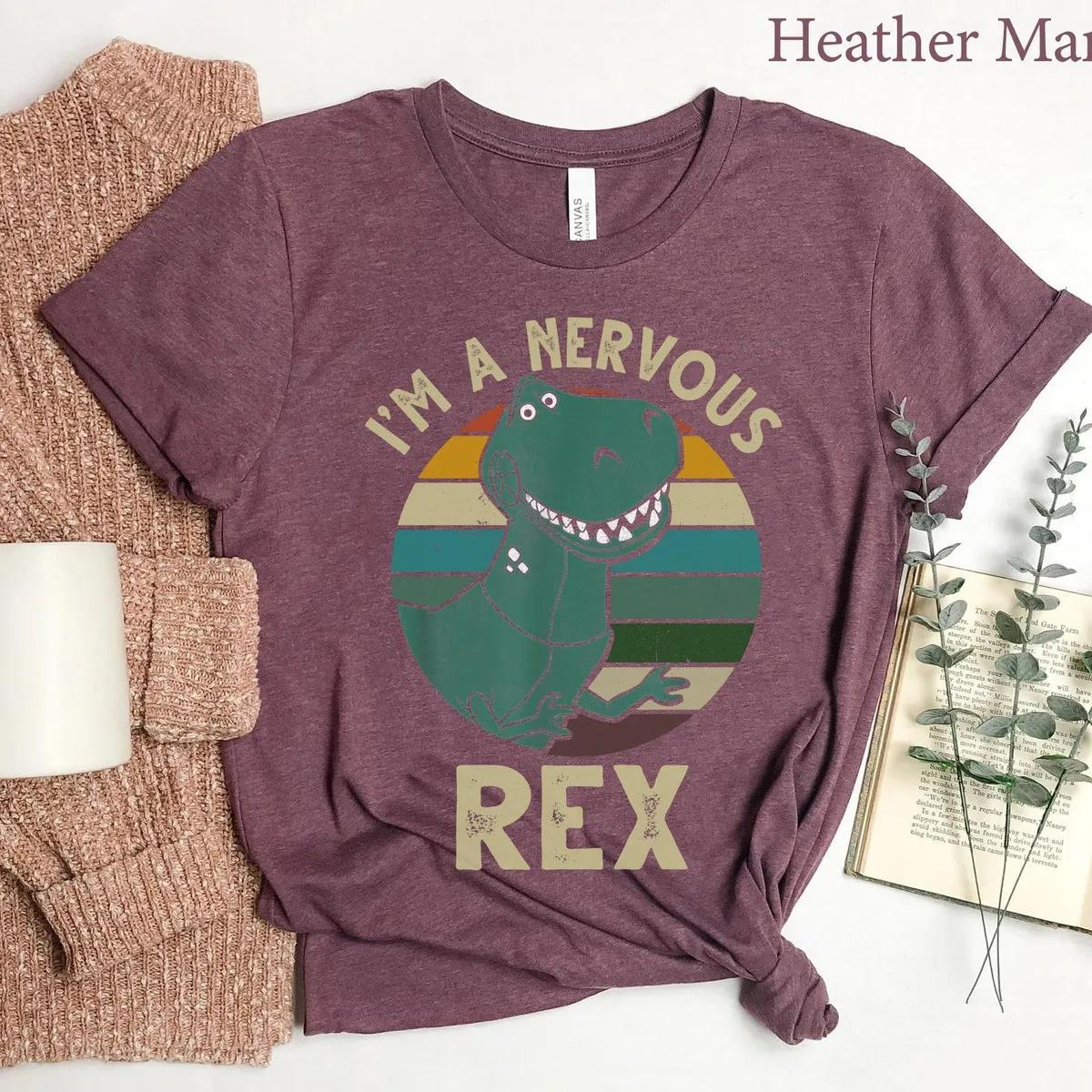 Toy Story Im A Nervous Rex Dinosaur Shirt 4 1