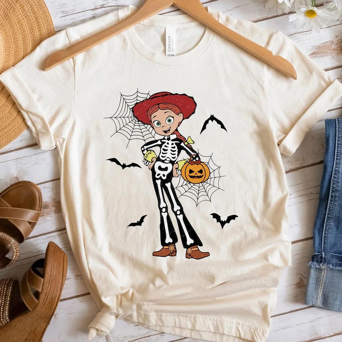 Toy Story Jessie Skeleton Halloween Disney Shirt 4 1