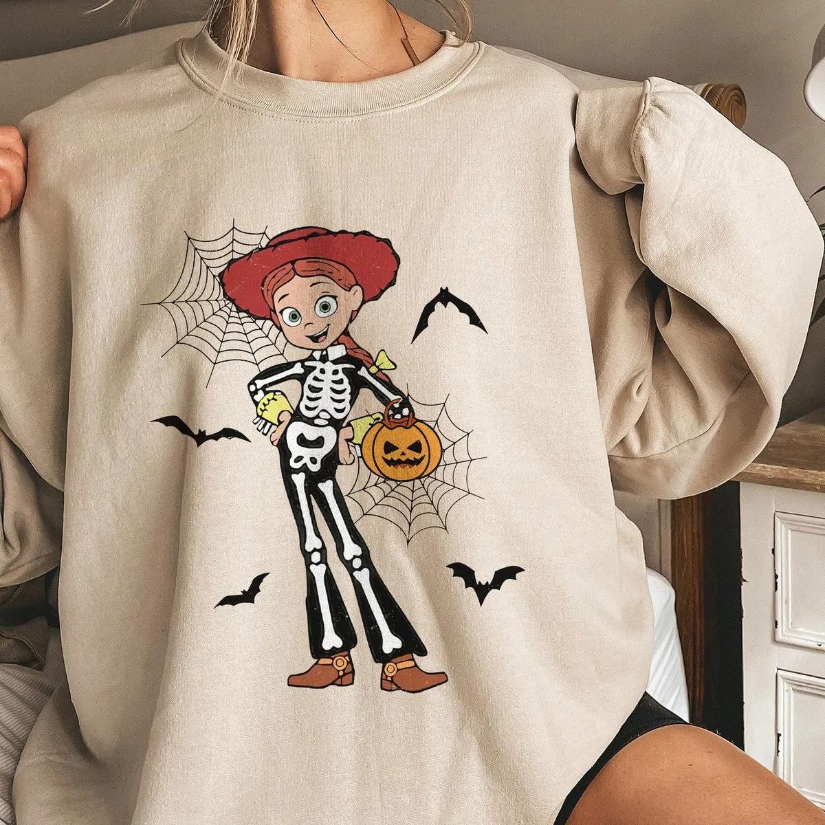 Toy Story Jessie Skeleton Halloween Disney Shirt 5 1