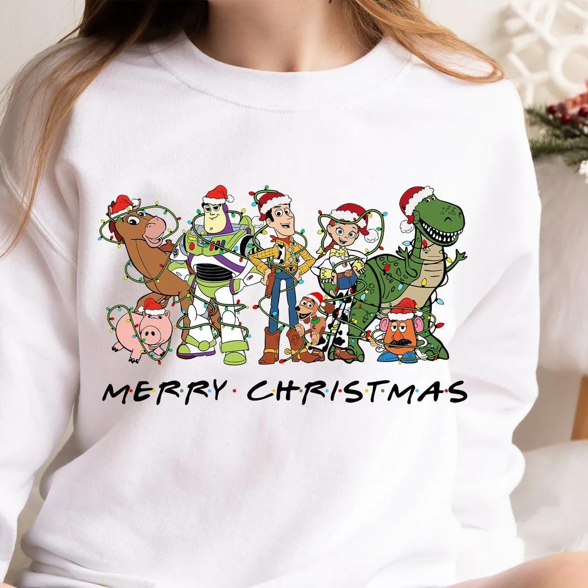 Toy Story Merry Christmas Shirt Woody Christmas Tee 2 1