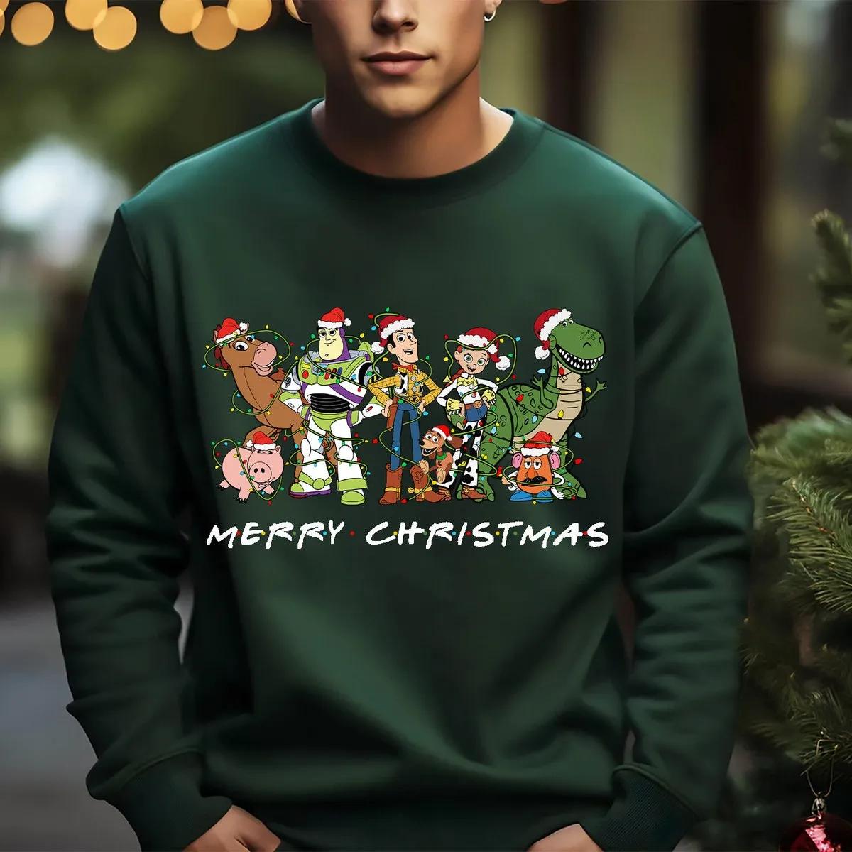 Toy Story Merry Christmas Shirt Woody Christmas Tee 4 1