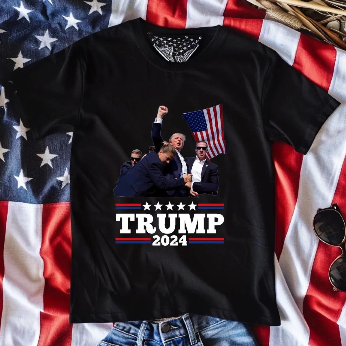 Trump 2024 I Stand With Trump Shirt MAGA Support Trump President Tee 2