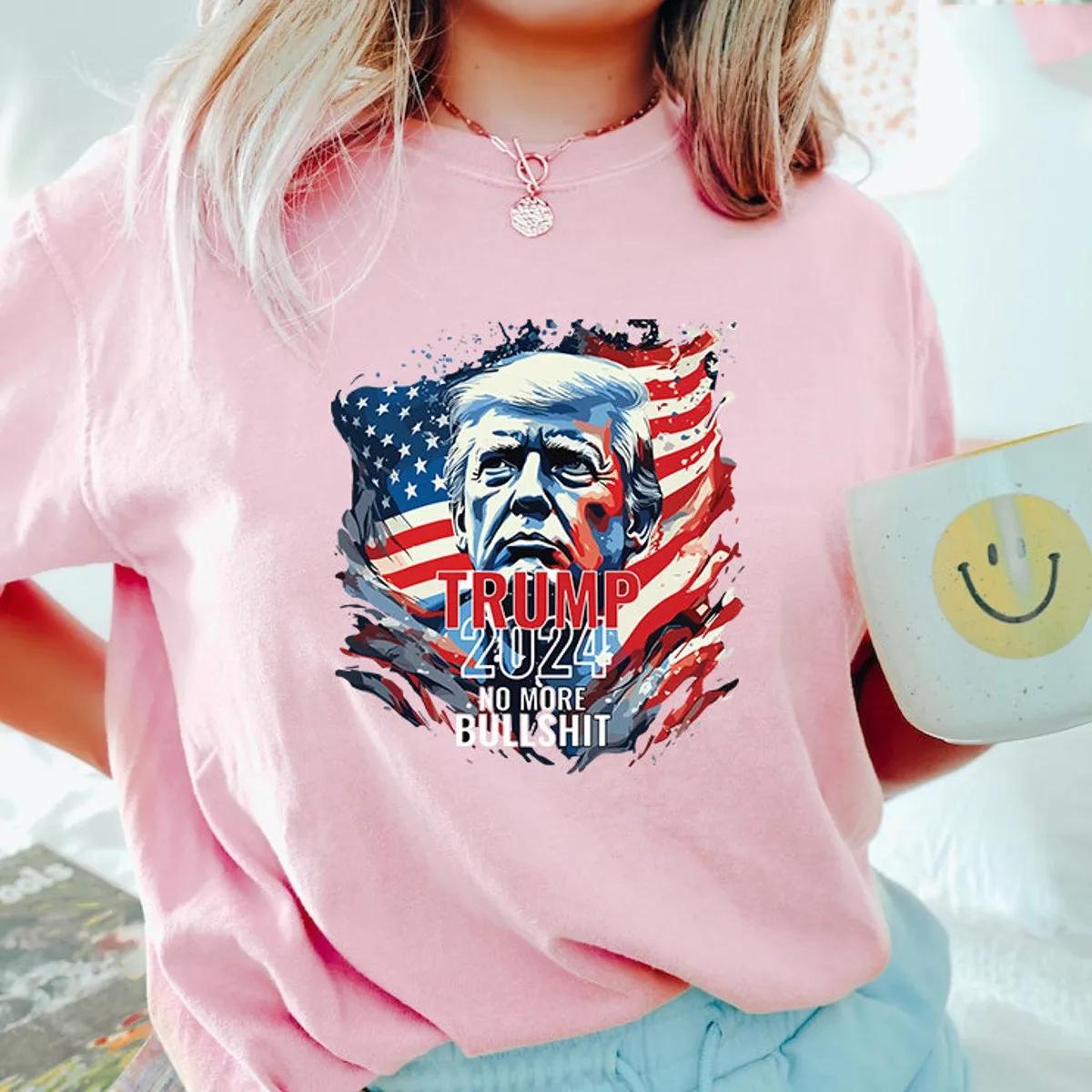 Trump 2024 No More Bullshit Tee 2 1