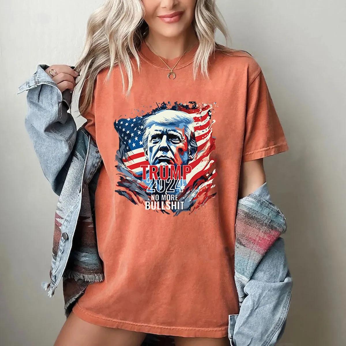 Trump 2024 No More Bullshit Tee 3 1