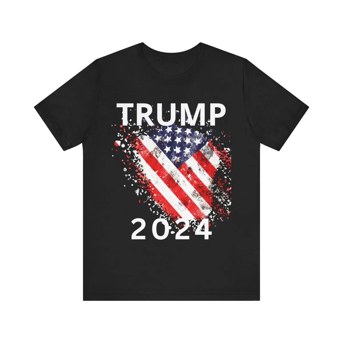 Trump 2024 Shirt American Flag Tee 3 1