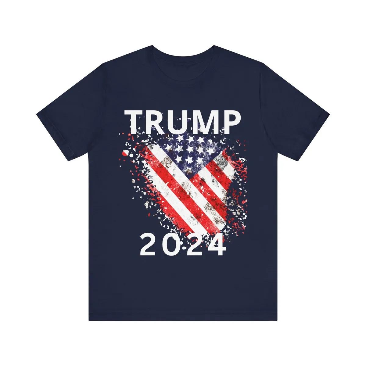 Trump 2024 Shirt American Flag Tee 4 1