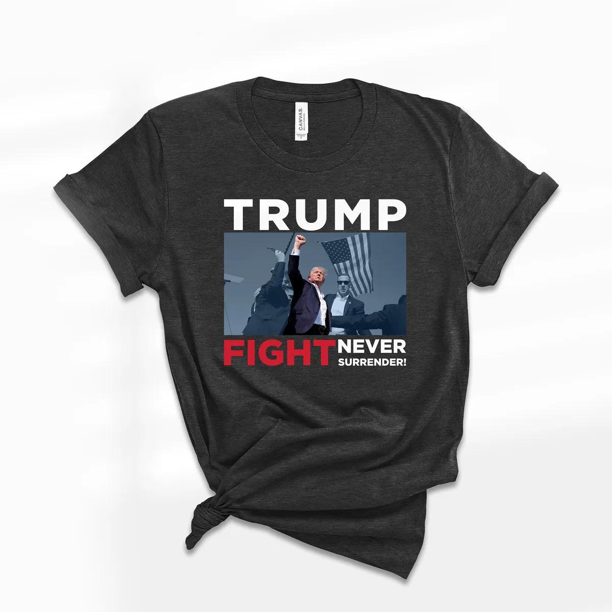 Trump Assassination Photo Shirt Trump Campaign 2024 Tee 3