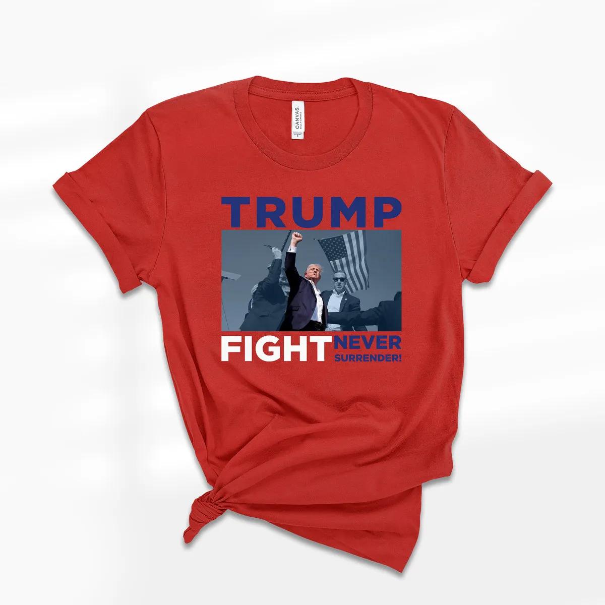 Trump Assassination Photo Shirt Trump Campaign 2024 Tee 6