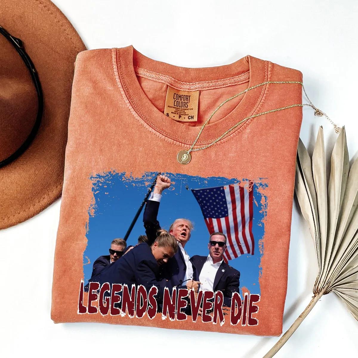 Trump Fist Pump Shot At Shirt Hero Trump Survives Rally Trump Injured Tee 3