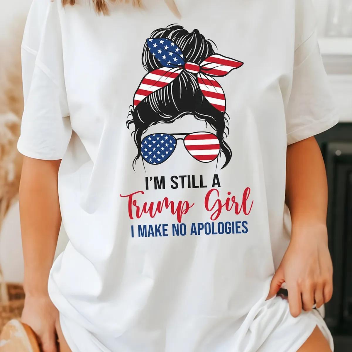 Trump Girl Election 2024 Patriotic Shirt 1