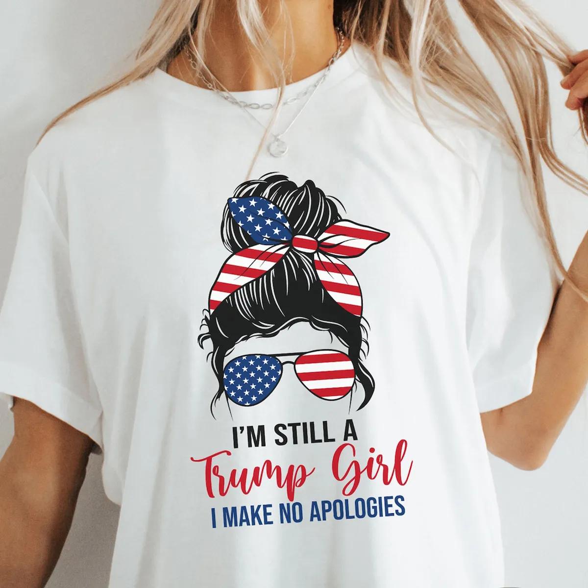 Trump Girl Election 2024 Patriotic Shirt 5