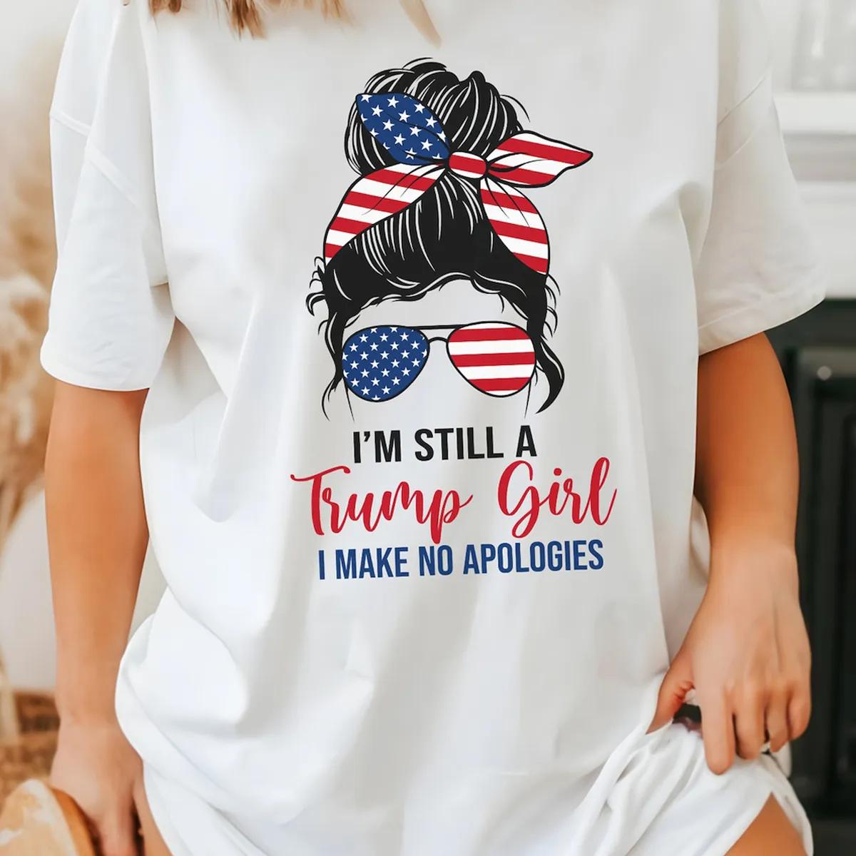 Trump Girl Election 2024 Patriotic Shirt 7