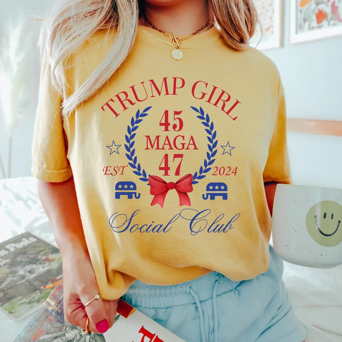 Trump Girl Social Club 45 47 Shirt 3