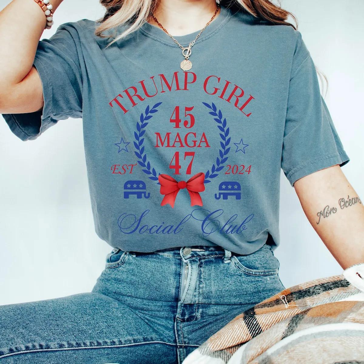 Trump Girl Social Club 45 47 Shirt 4