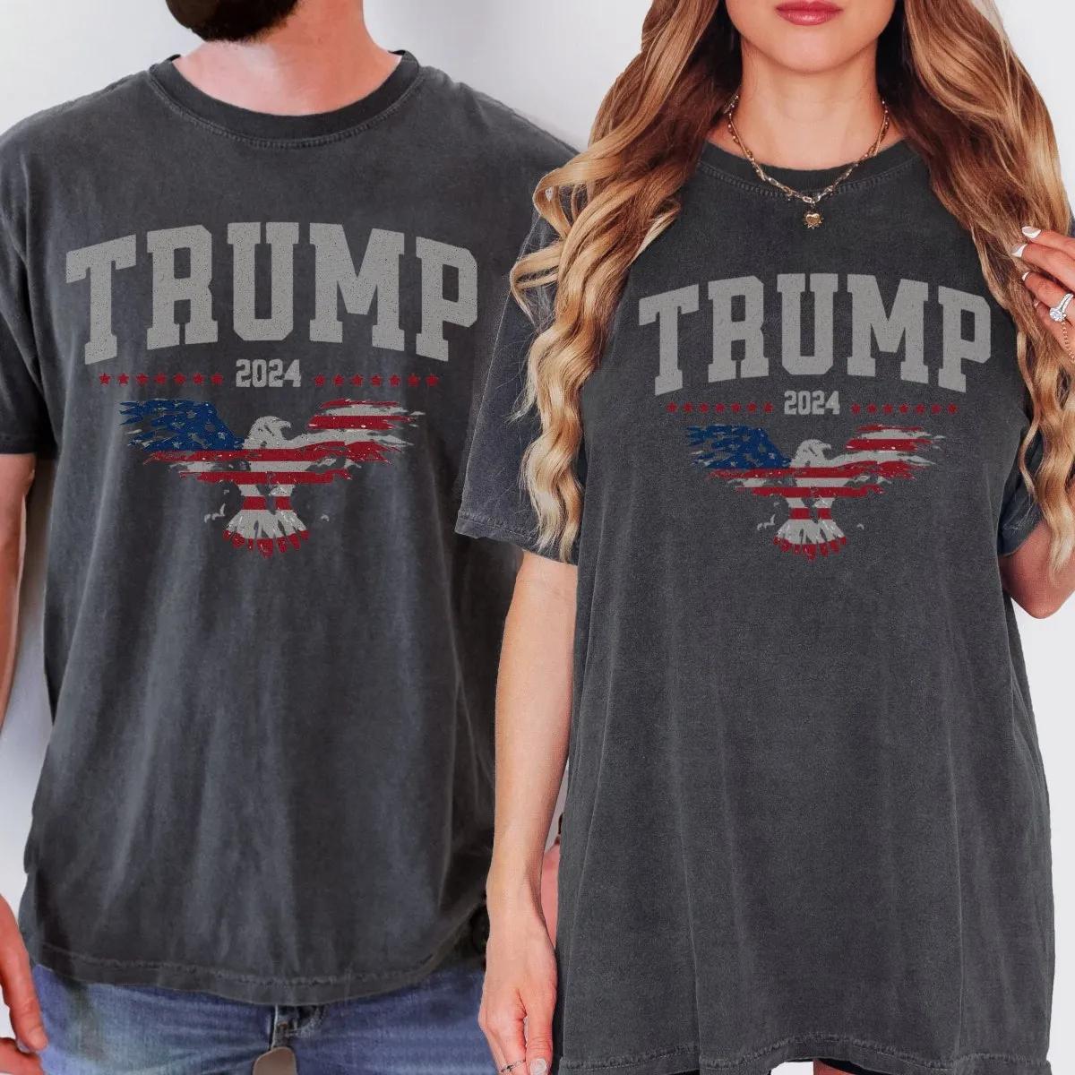 Trump MAGA 2024 American Flag Shirt 1