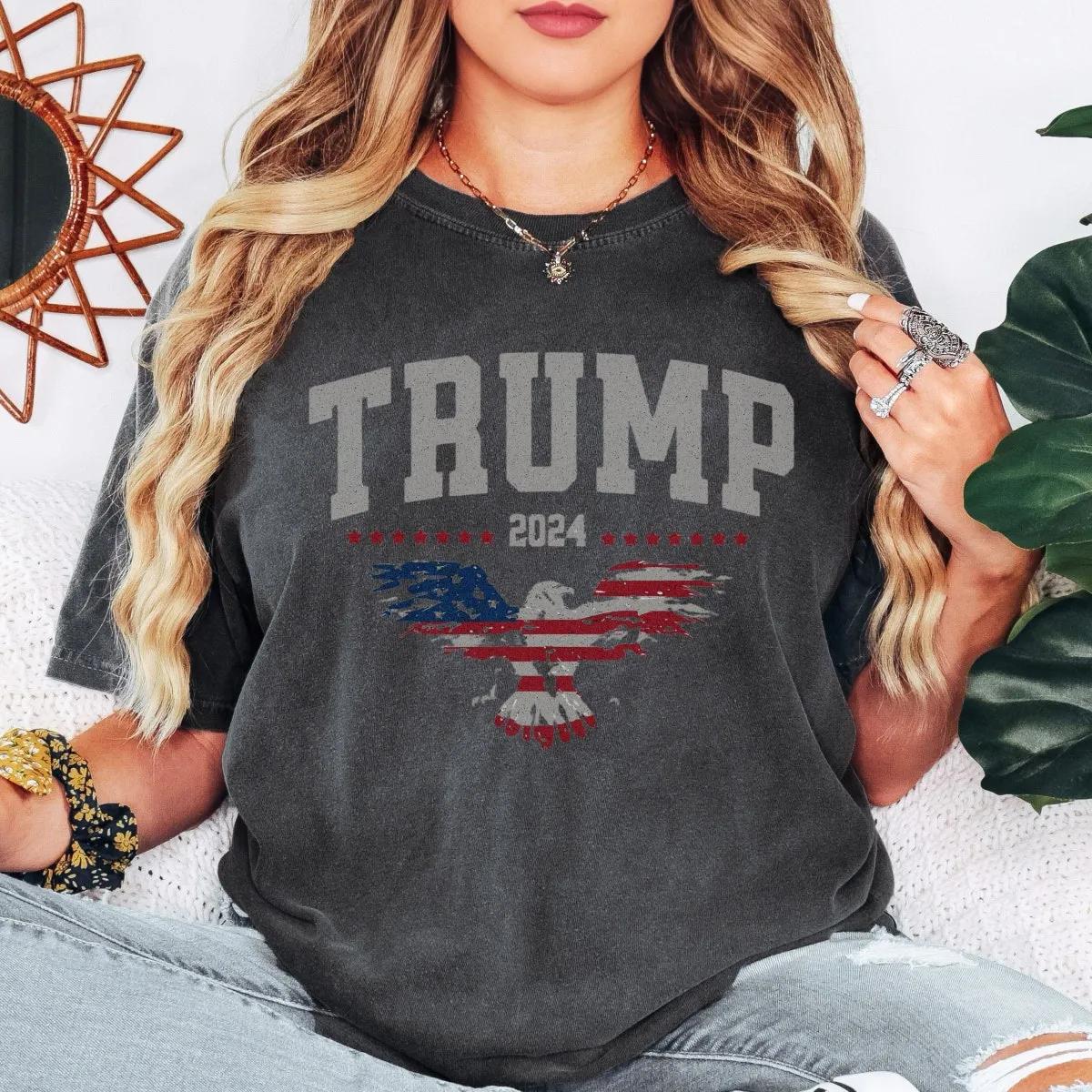 Trump MAGA 2024 American Flag Shirt 3