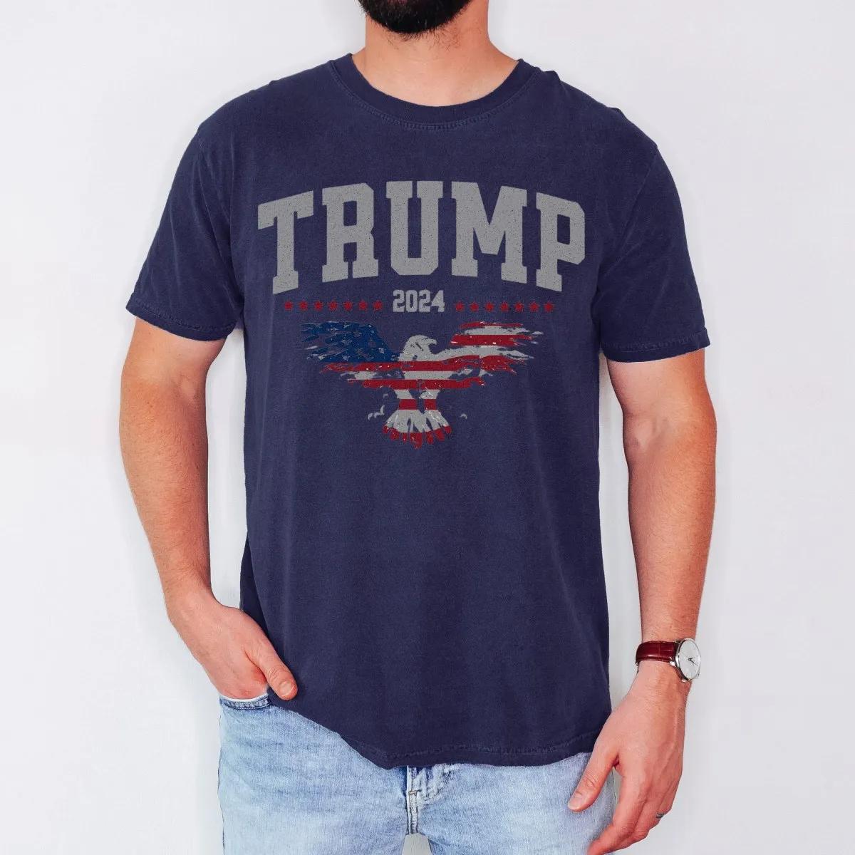 Trump MAGA 2024 American Flag Shirt 4