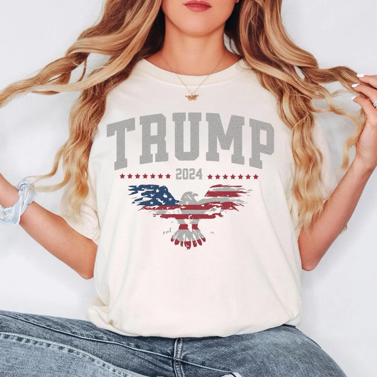 Trump MAGA 2024 American Flag Shirt 5