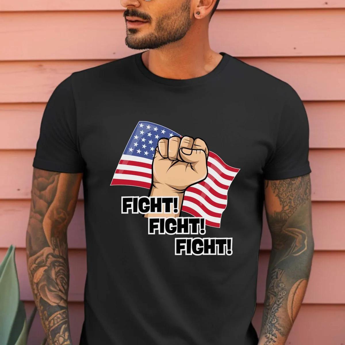 Trump Shirt Fight Donald Trump 2024 Tee 1 1