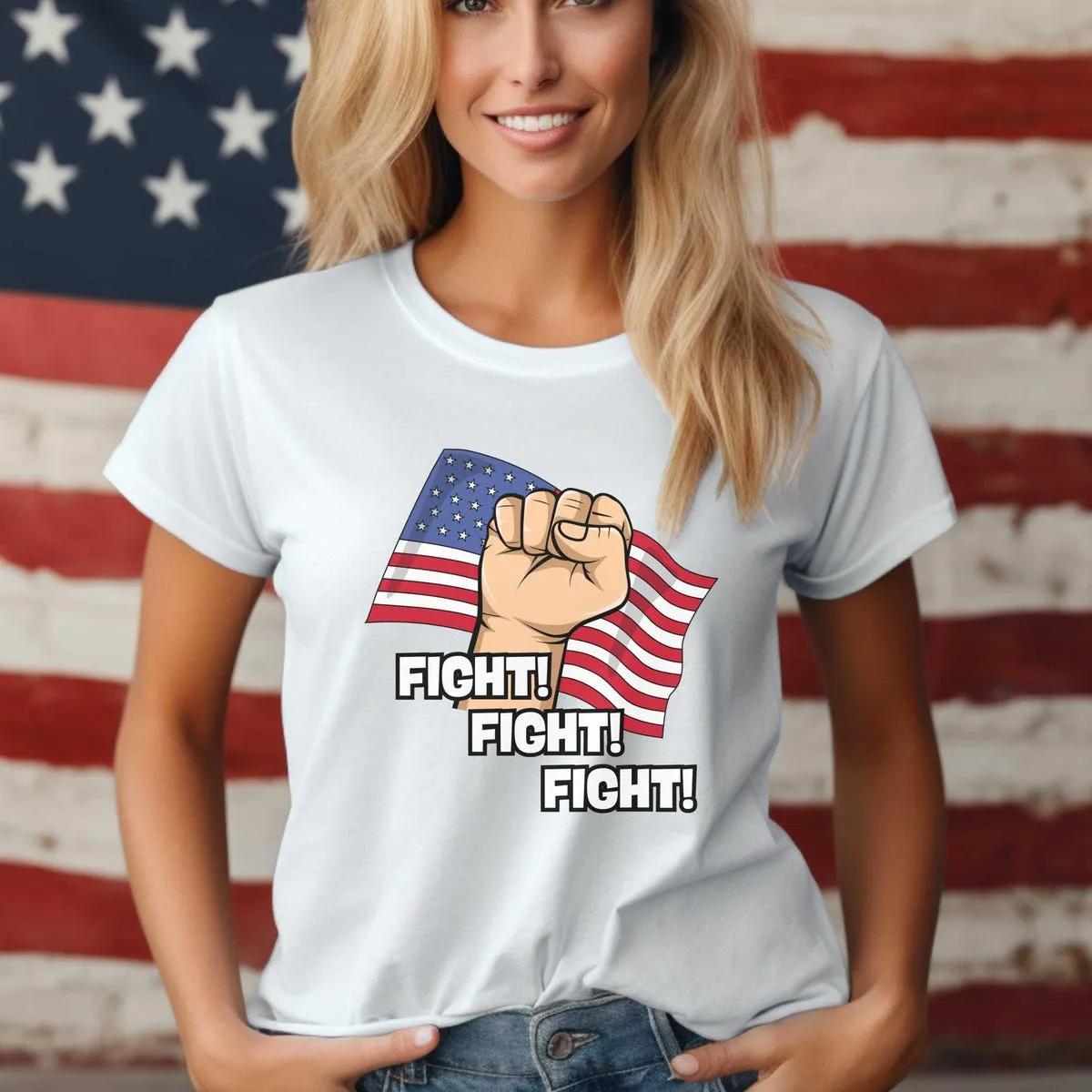 Trump Shirt Fight Donald Trump 2024 Tee 2 1