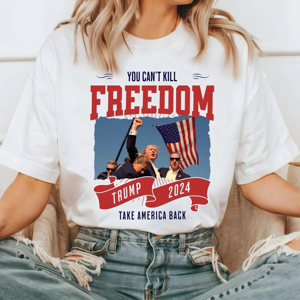 Trump Shot Shirt Take America Back Tee 1 1