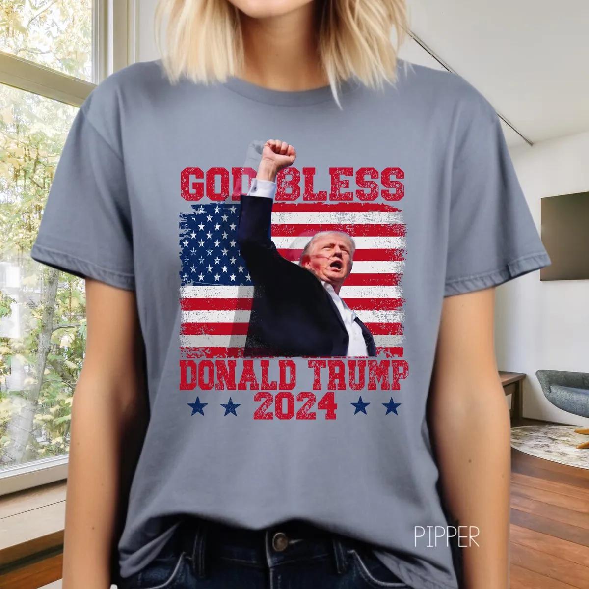 Trump Shot Shirt Trump Pennsylvania Rally Tee 4 1