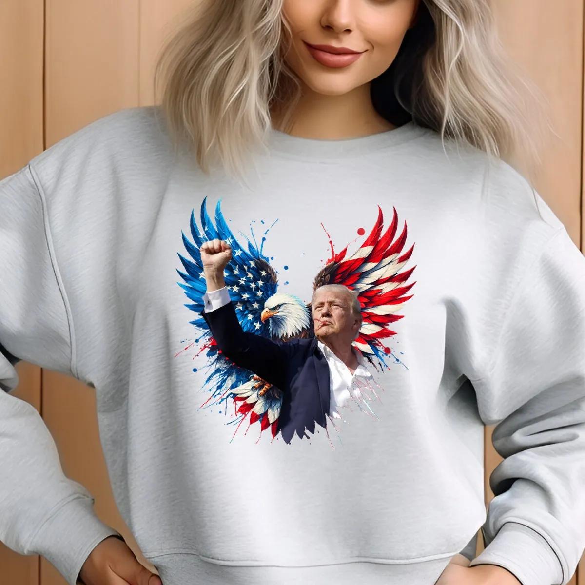 Trump Shot Shooting Eagle 2024 Shirt 6 1