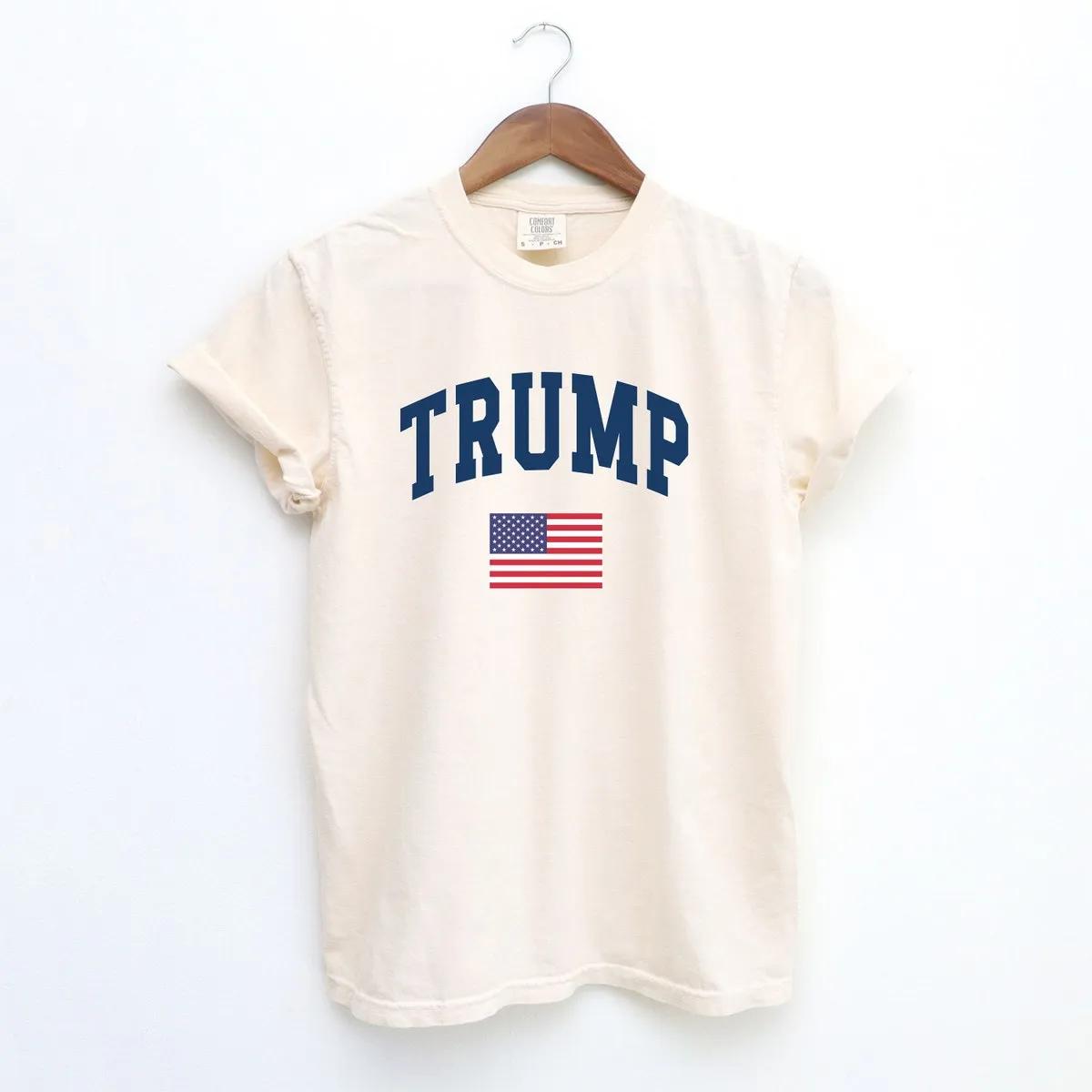 Trump Supporter USA Flag Trump Shirt 6