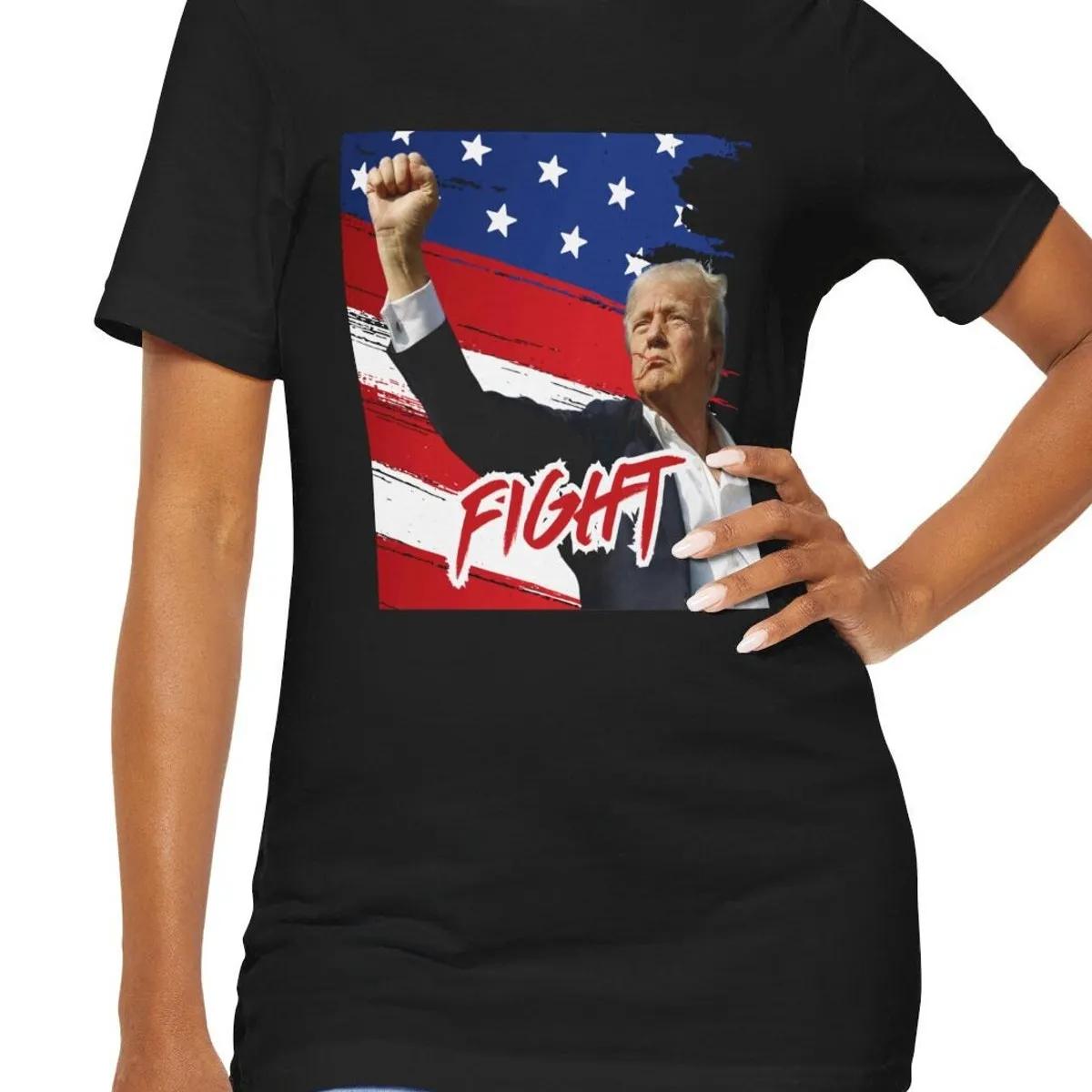 Trump Survivor Shirt Trump Fight 2024 Election Tee 1 1