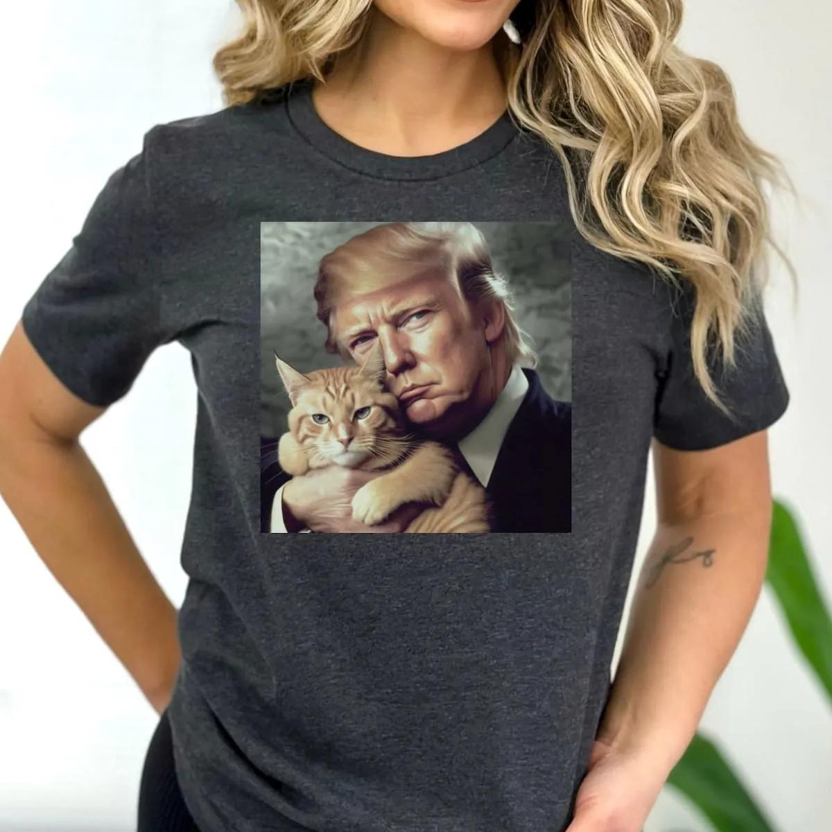 Trump and Cat Shirt 5