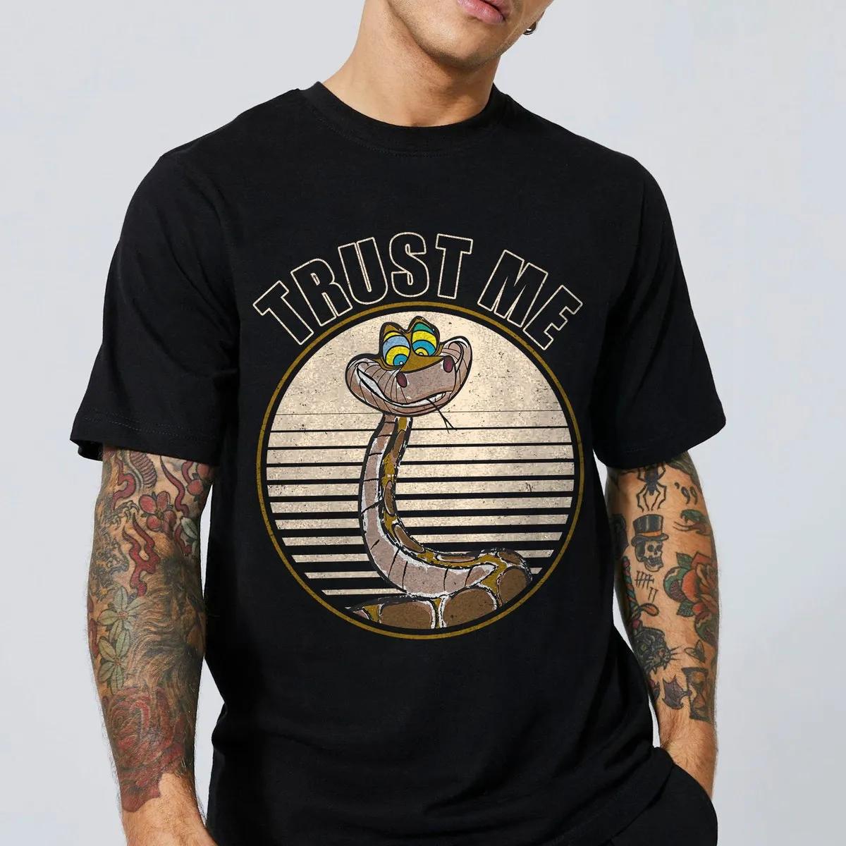 Trust Me The Jungle Book Kaa Snake Retro Shirt 1 1