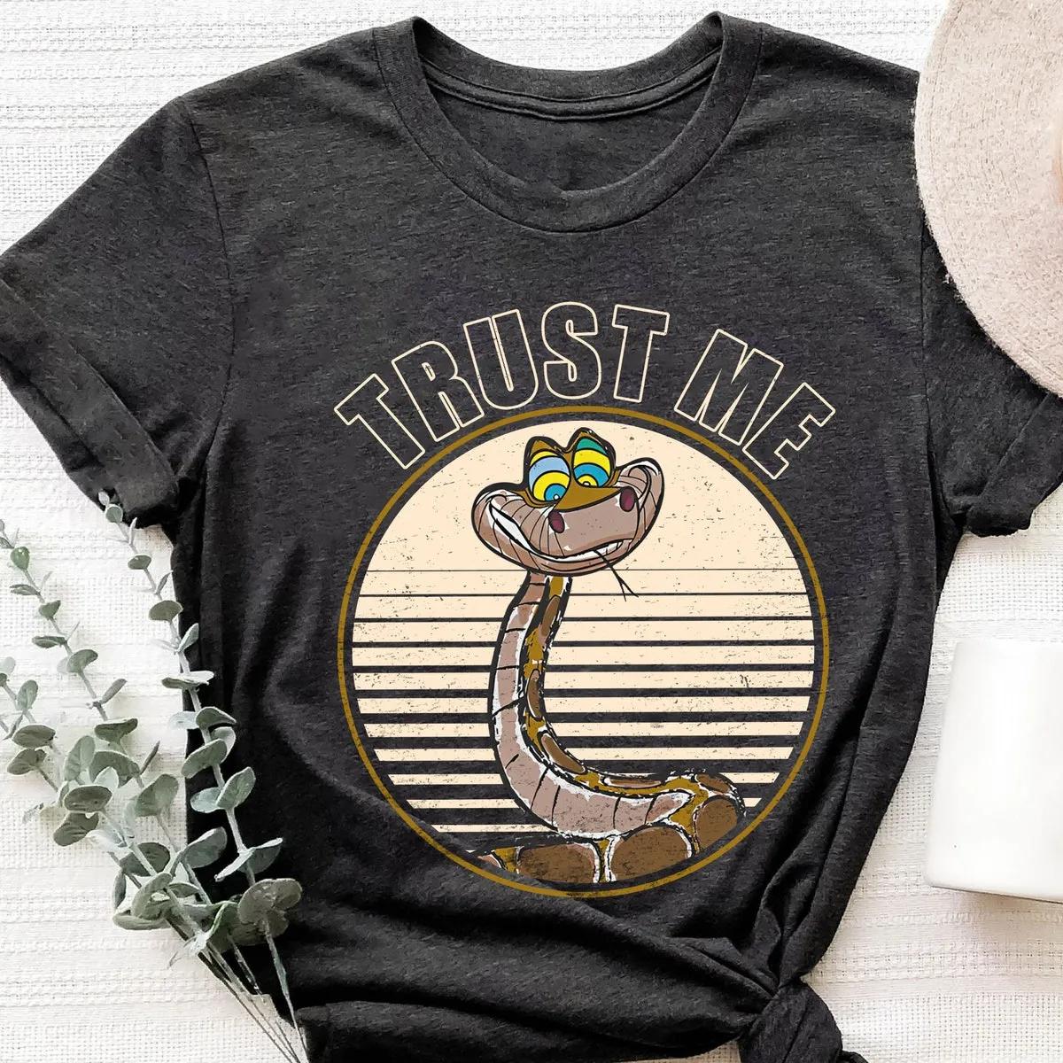 Trust Me The Jungle Book Kaa Snake Retro Shirt 2 1