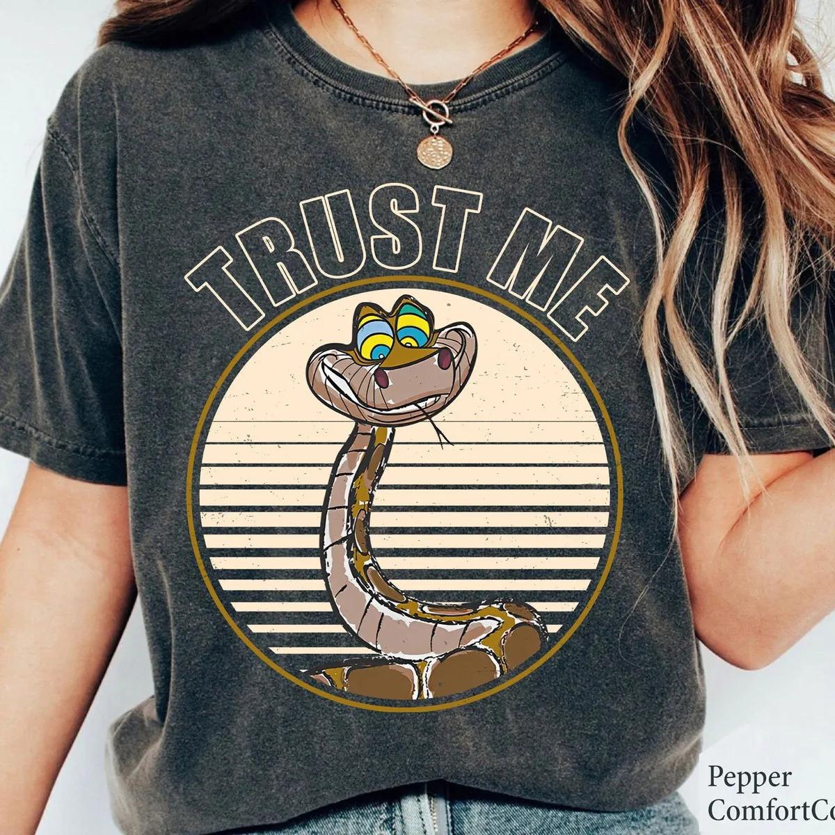 Trust Me The Jungle Book Kaa Snake Retro Shirt 3 1