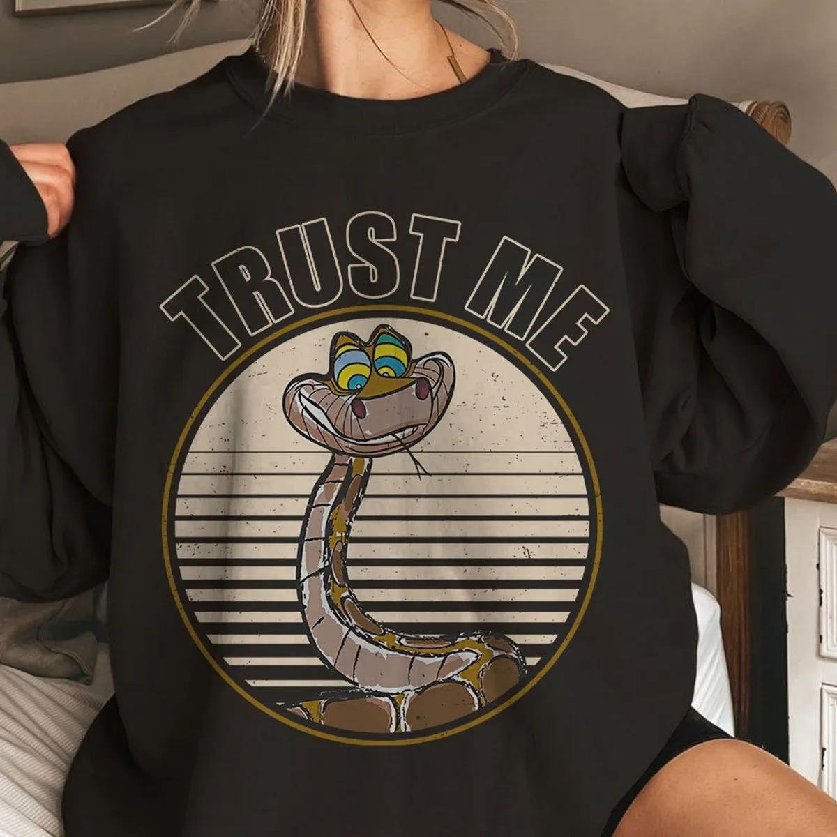 Trust Me The Jungle Book Kaa Snake Retro Shirt 4 1