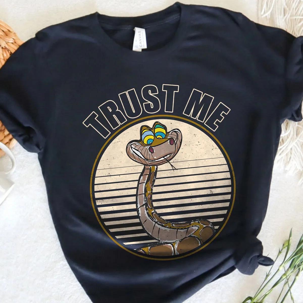 Trust Me The Jungle Book Kaa Snake Retro Shirt 5 1